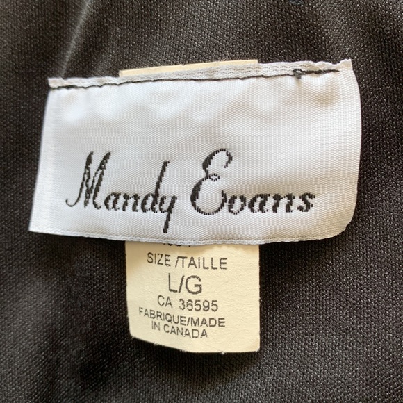 Mandy Evans Black Asymmetrical Skirt - Picture 5 of 9